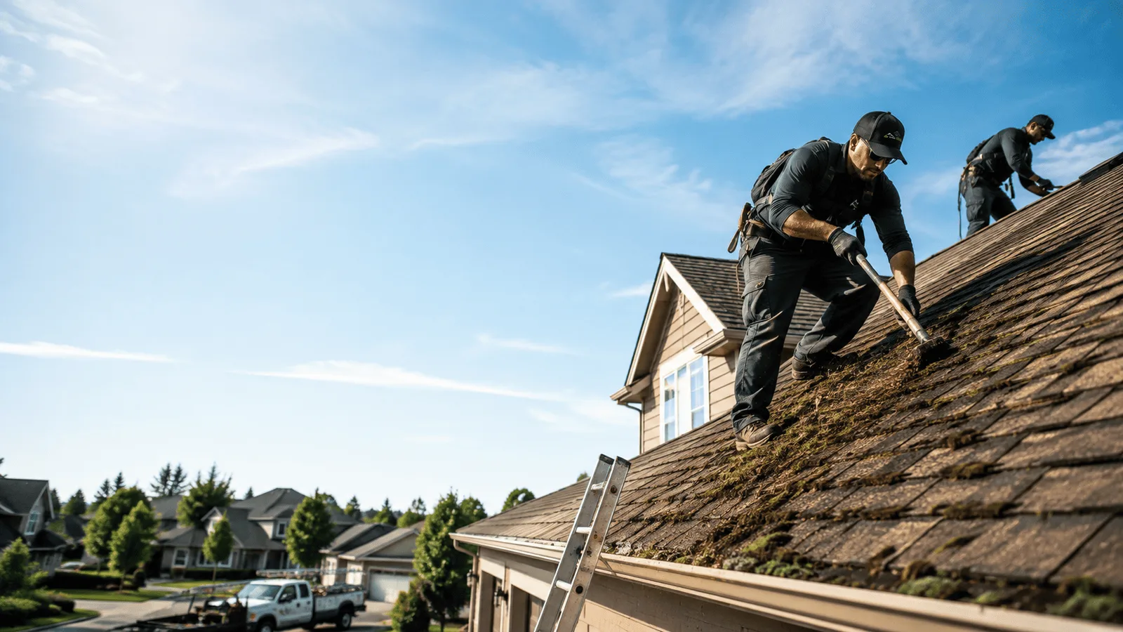 Roof Moss Removal in Clarkfield, MN near me